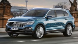 Third generation VW Touareg global debut in April 2018 - Report