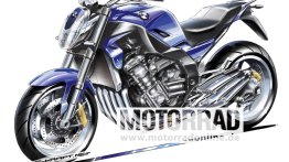 BMW working on 6-cylinder 160 PS superbike - Rendering