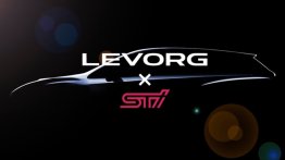 Subaru Levorg STi production version teased in Japan