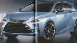 Next-generation Lexus CT hatchback - Rendering