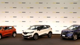 Renault Kwid, Renault Kaptur, 2016 Koleos showcased for Brazil