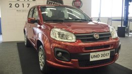 2017 Fiat Uno introduced in Brazil with new looks, engines