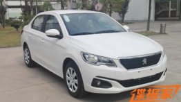 2017 Peugeot 301 (refresh) leaks out in China