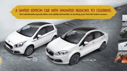 Fiat Punto Karbon, Fiat Linea Royale limited editions unveiled