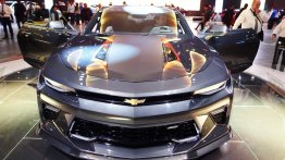 Chevrolet Camaro showcased at 2016 Bogota Auto Show