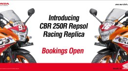 Honda CBR250R Repsol Racing Replica Limited Edition unveiled