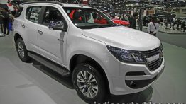 India-bound New Chevrolet Trailblazer (facelift) - Thai Motor Expo Live