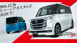 Suzuki Spacia Custom Z introduced in Japan