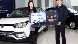 SsangYong Tivoli sales cross 100,000 units, emerges segment leader - South Korea