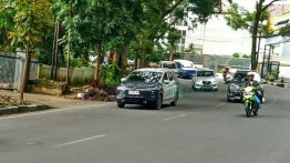 Production Mitsubishi XM crossover spied on test in Indonesia