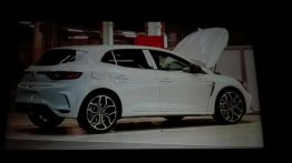 2017 Renault Megane RS interior & exterior leaks out