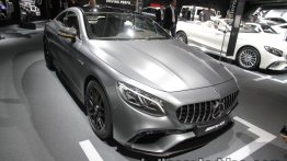 2018 Mercedes-AMG S 63 Coupe India launch on 18 June