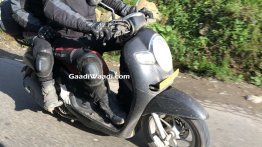 Honda Scoopy scooter spied in India