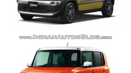 Suzuki Xbee concept vs. Suzuki Hustler - In Images