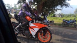 2017 KTM RC 250 spied in India