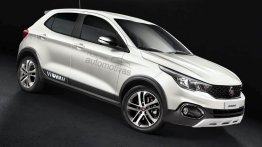 Fiat Argo Way adventure hatchback rendered