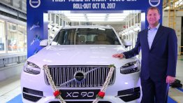 India-assembled Volvo XC90 rolls out from Bengaluru plant