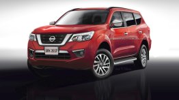 2018 Nissan Paladin (Nissan Navara-based SUV) rendered based on leaks