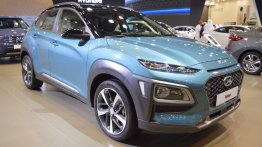 Hyundai Kona showcased at the 2017 Dubai Motor Show
