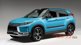 Next-gen Mitsubishi RVR - Rendering