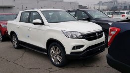 SsangYong Rexton Sports spied again, to go on sale next week