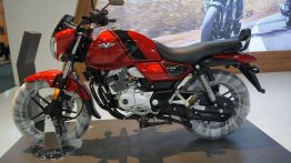 2018 Bajaj V15 showcased at Motobike Istanbul 2018