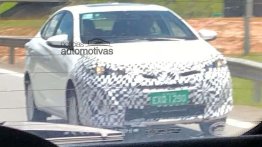 India-bound Toyota Vios (Toyota Yaris Sedan) spied in Brazil