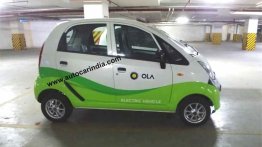 Jayem Neo (Tata Nano-based EV) spied sans camouflage