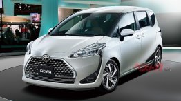 2018 Toyota Sienta (facelift) - Rendering