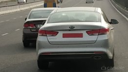 Kia Optima (Toyota Camry rival) spotted in India