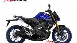 2019 Yamaha Xabre 150 (2019 Yamaha M-Slaz) rendered by Motoblast