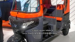 Bajaj RE electric auto rickshaw showcased at MOVE 2018