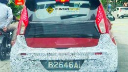 2019 Proton Iriz (facelift) spied on test