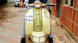 Check out this Lamby 150 restored to its original glory