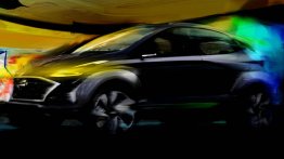 Hyundai Saga compact SUV EV concept teased, will debut in Brazil next month