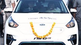 Kia Motors gifts Niro HEV, Niro PHEV & Niro EV to AP government