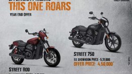 Harley-Davidson Street range available at massive discounts