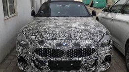 2019 BMW Z4 spotted in India with heavy camouflage