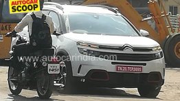 Citroen C5 Aircross spied in India for the first time