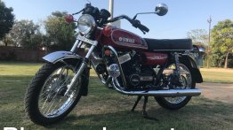 1986 Yamaha RD350 revived; gets Bajaj Avenger's disc brake