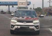 2019 Ssangyong Tivoli (facelift) spotted testing in India