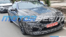 BMW M8 Coupe spied in India for the first time