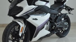 Production ready CFMoto 250SR spotted in new colour