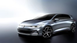 2020 VW Golf (VW Golf Mk8) teased again, to debut on the 24th of this month