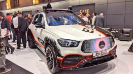 Mercedes-Benz GLE-based ESF 2019 safety vehicle displayed in India