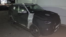 Kia Sonet (Kia QYI) sub-4 metre SUV with steel wheels spied in S. Korea