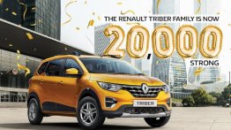 भारत में 20,000.यूनिट के पार Renault Triber की बिक्री, नया इंजन भी अंडरडेवलप