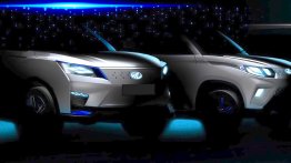 Auto Expo 2020: Mahindra eXUV300 concept and production Mahindra eKUV100 teased