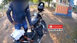 Royal Enfield Meteor name confirmed by test mule rider on record [Video]