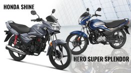 BS-VI Hero Super Splendor vs BS-VI Honda CB Shine - Spec Comparison